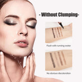 2024 New Magic Eyebrow Pencil, 3D Waterproof Microblading Eyebrow Pencil Contouring Pen, 4 Tip Microblade Eyebrow Pen, Natural Long-Lasting Fine Stroke Microblading Eyebrow Pencil (Dark Brown)